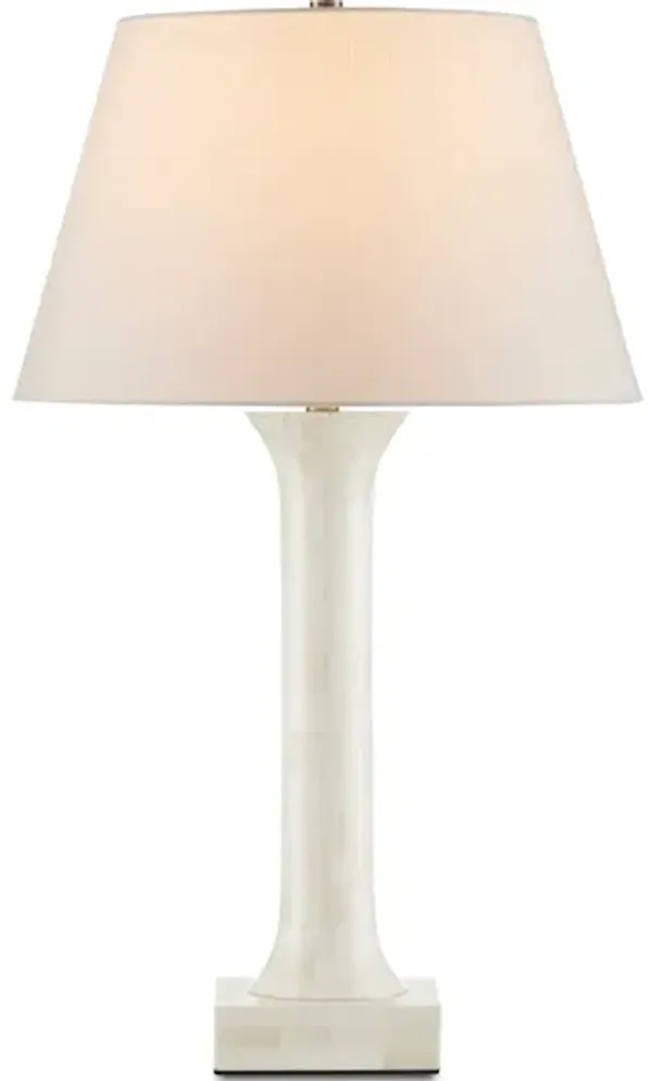 Haddee White Table Lamp