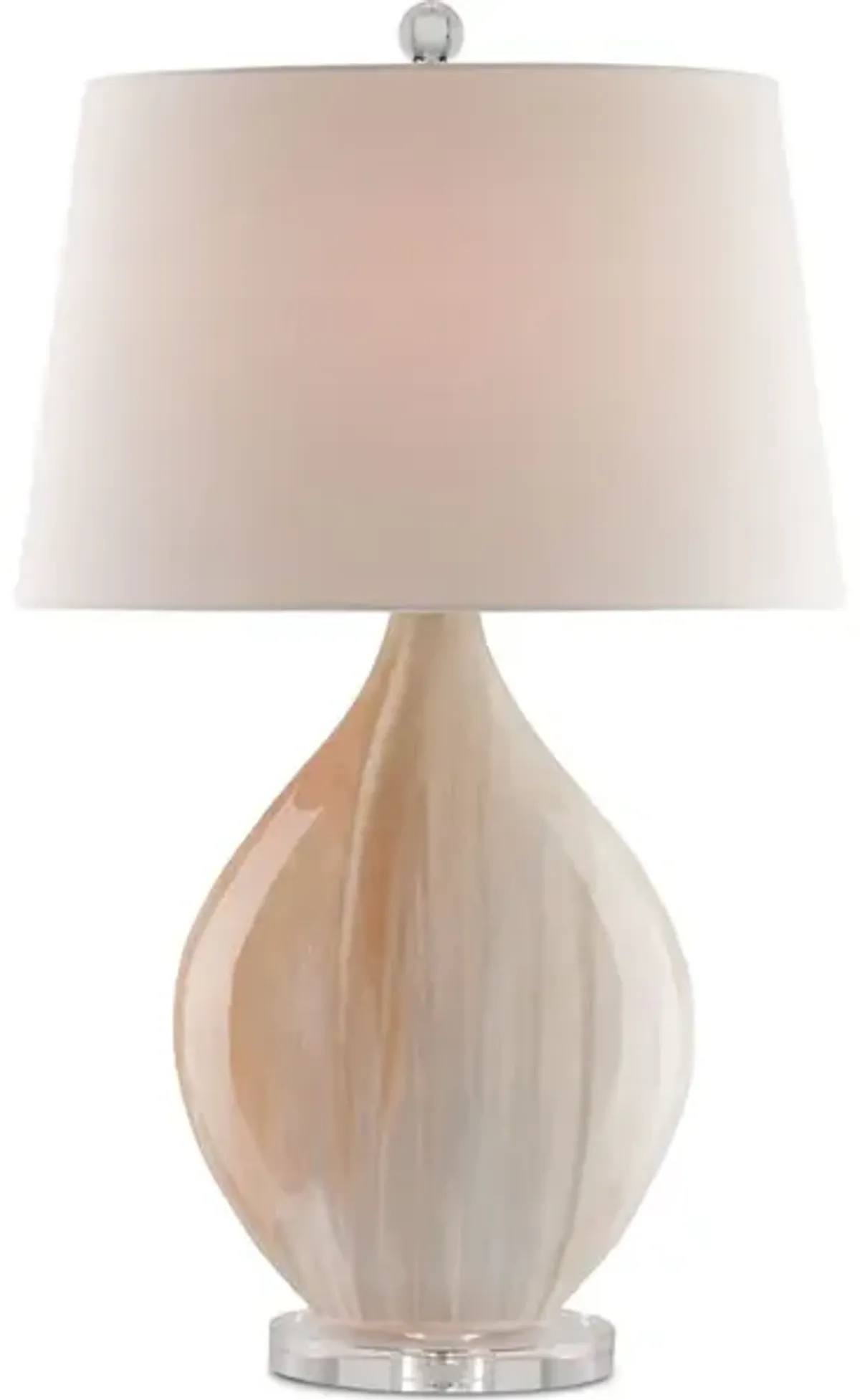 Opal Blush Table Lamp