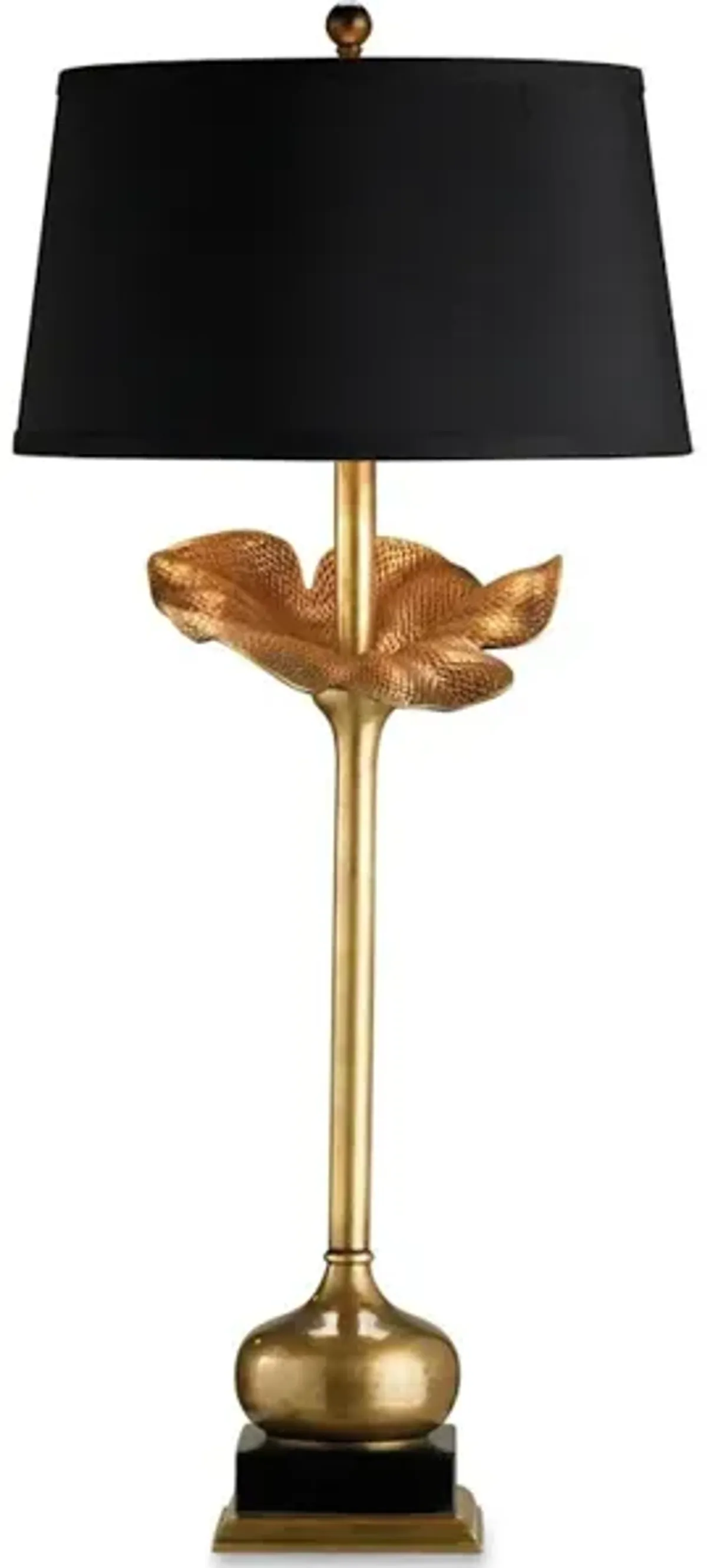 Metamorphosis Brass Table Lamp