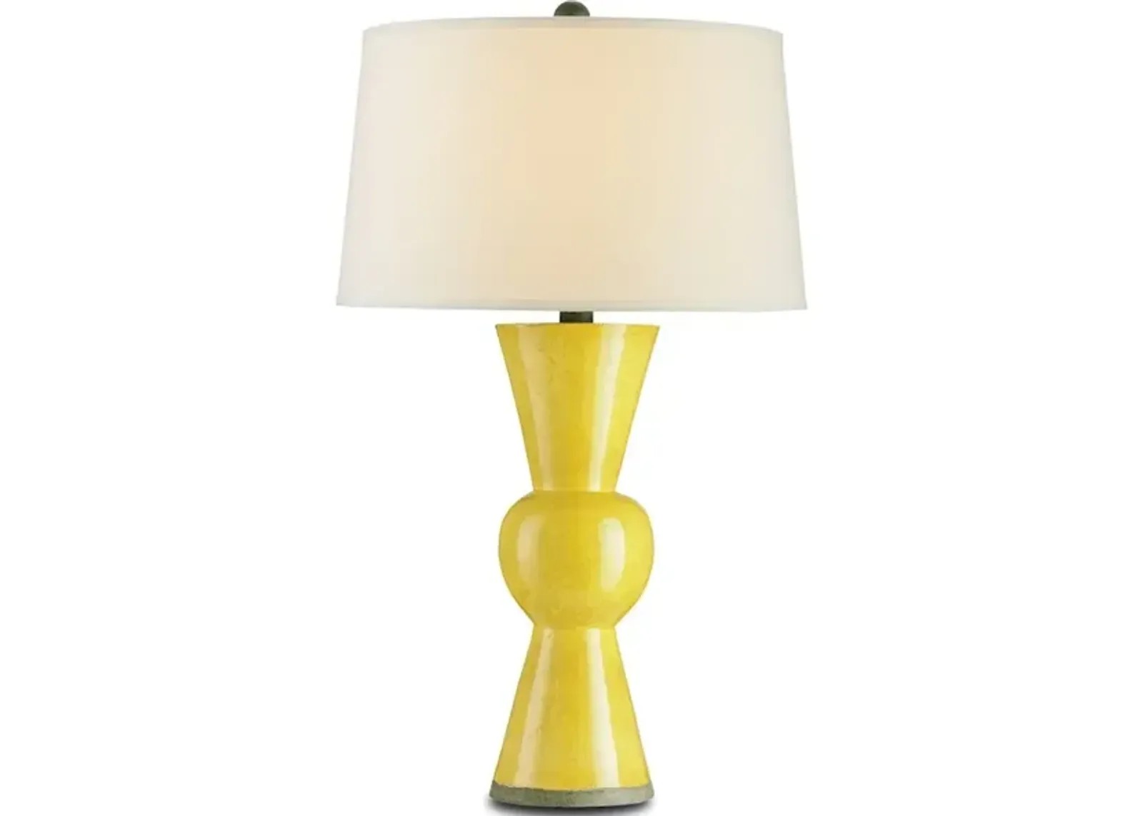 Upbeat Yellow Table Lamp