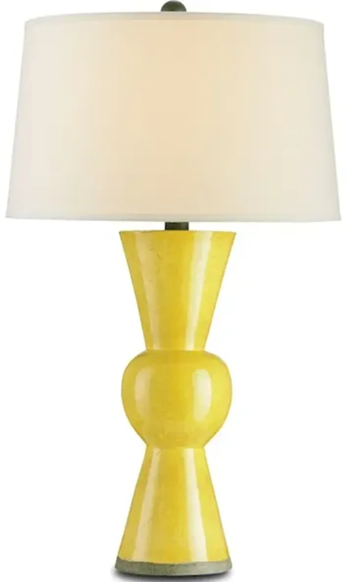 Upbeat Yellow Table Lamp