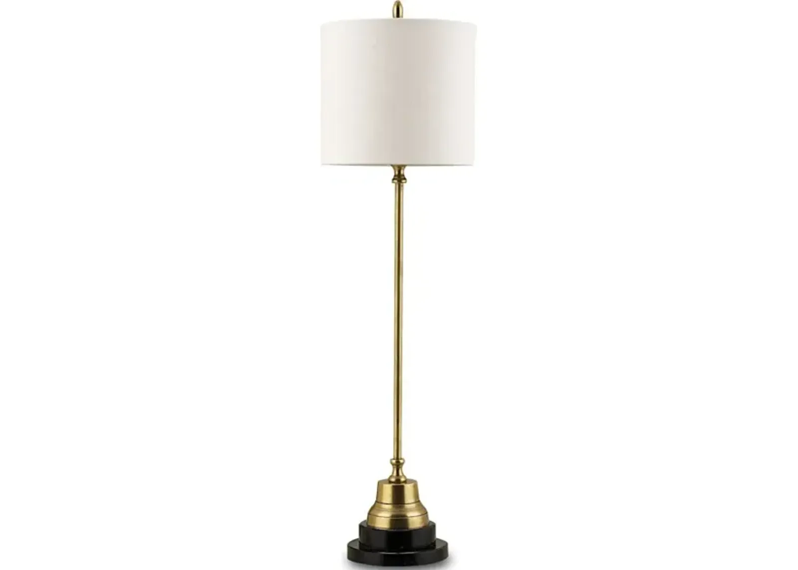 Messenger Brass Table Lamp