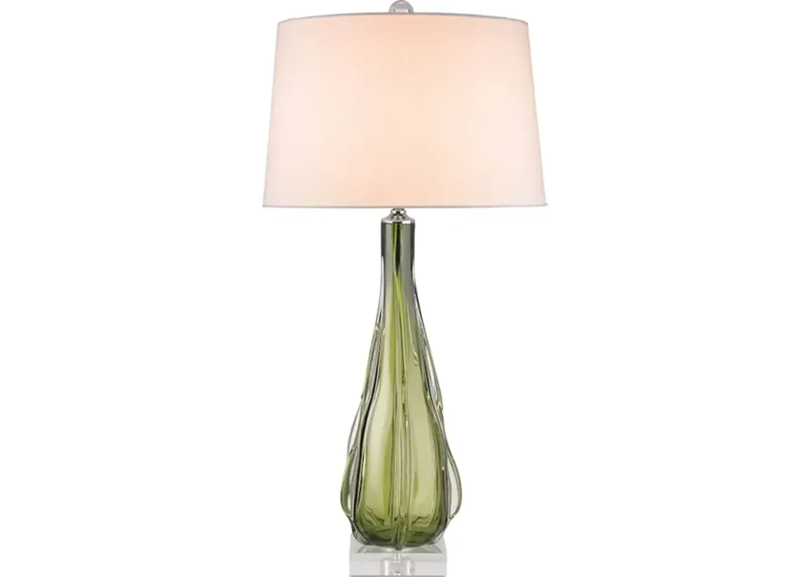 Zephyr Green Table Lamp