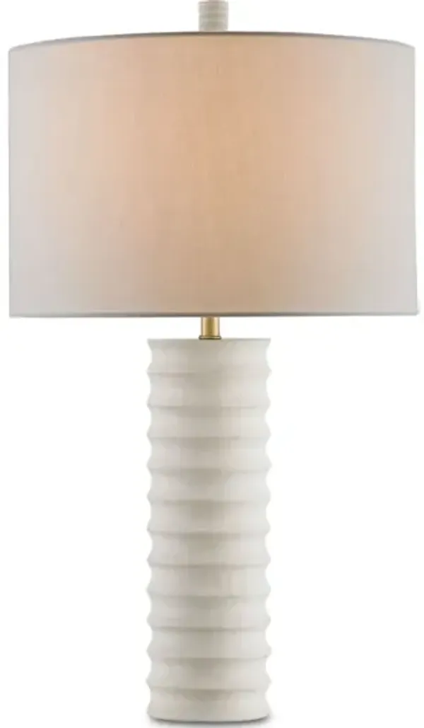 Snowdrop White Table Lamp