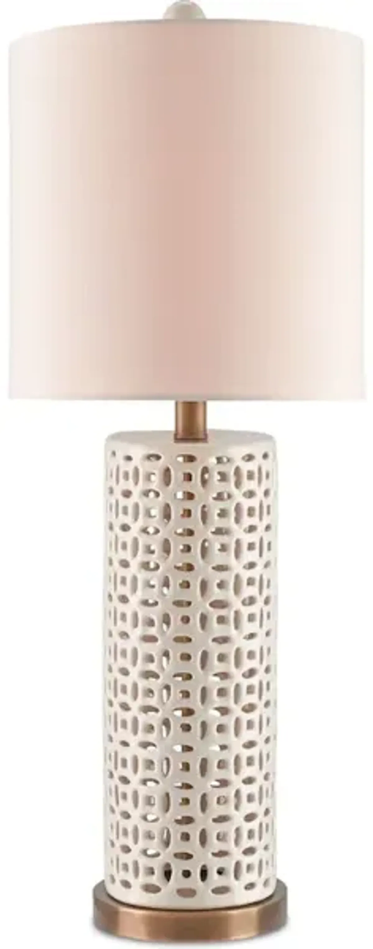 Bellemeade White Table Lamp