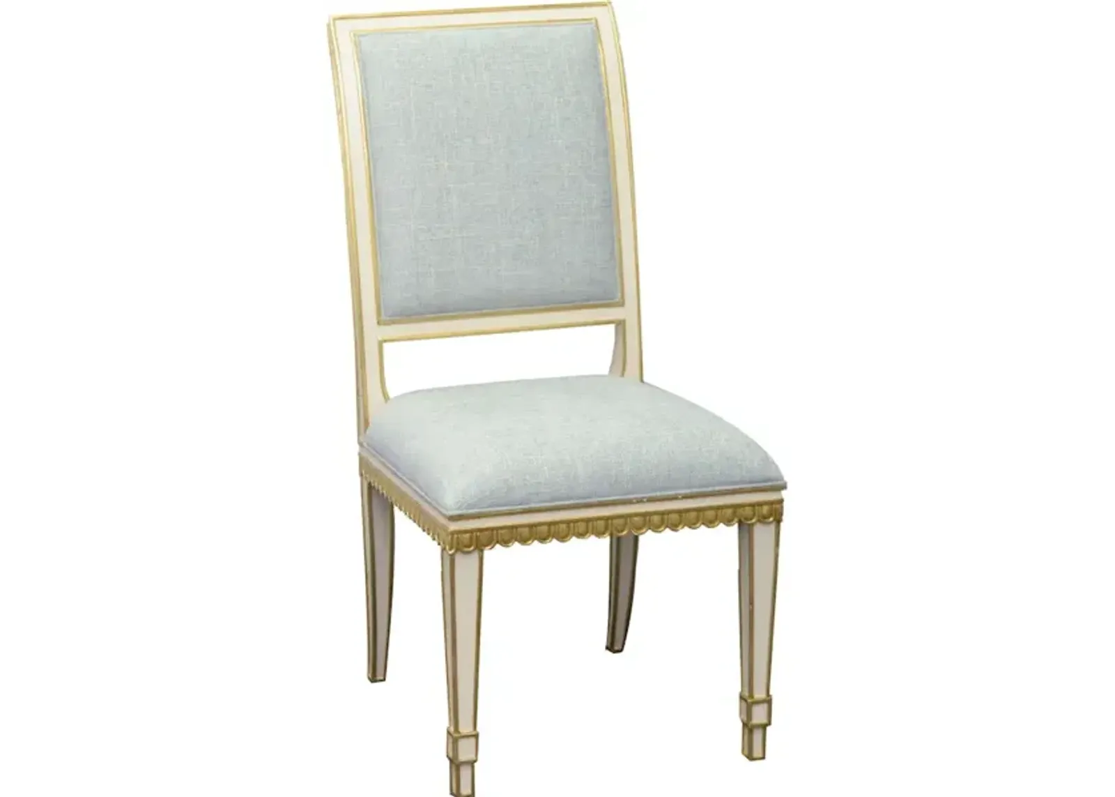 Ines Ivory Chair, Mixology Moonstone