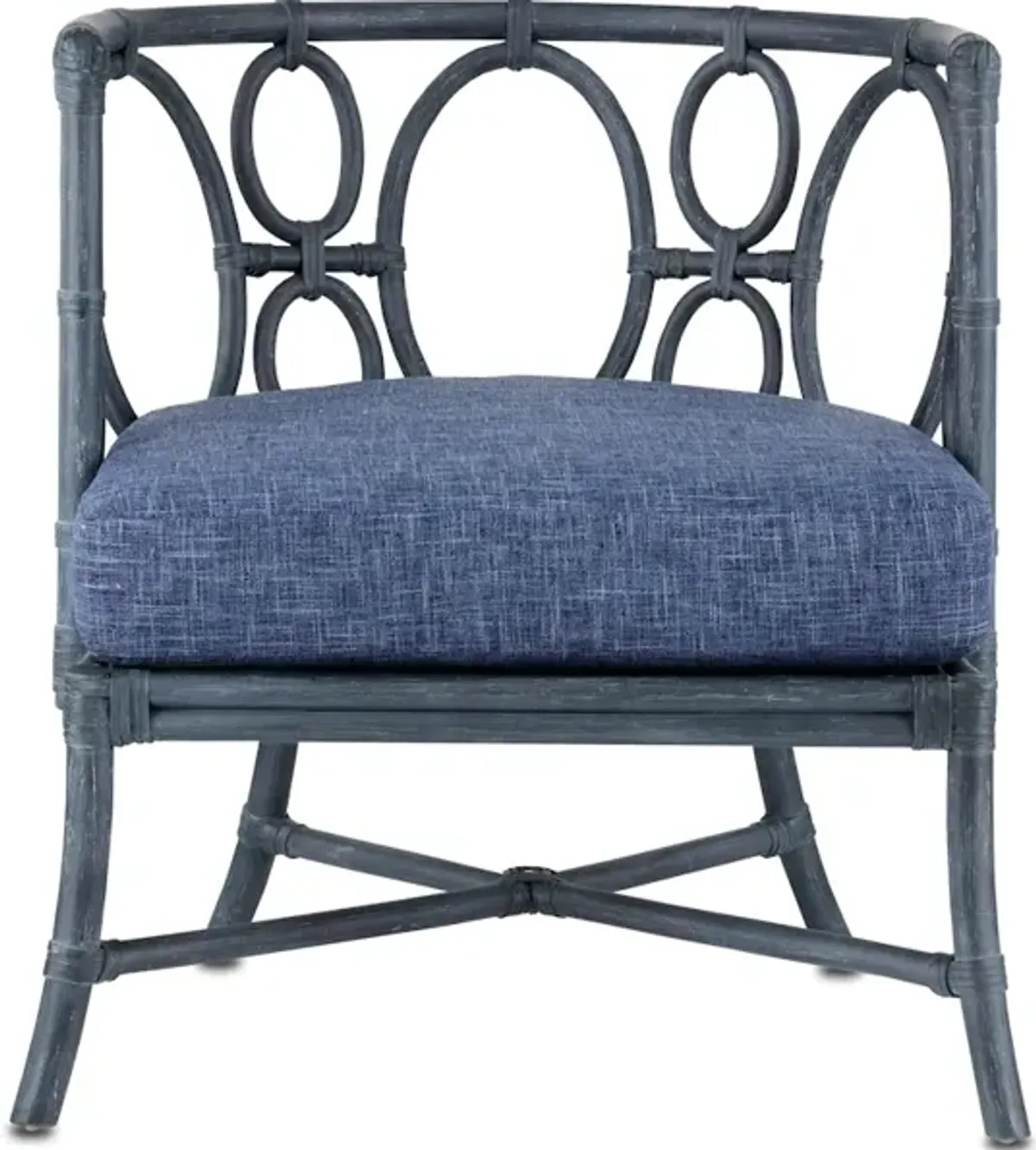 Tegal Navy Chair, Finn Indigo