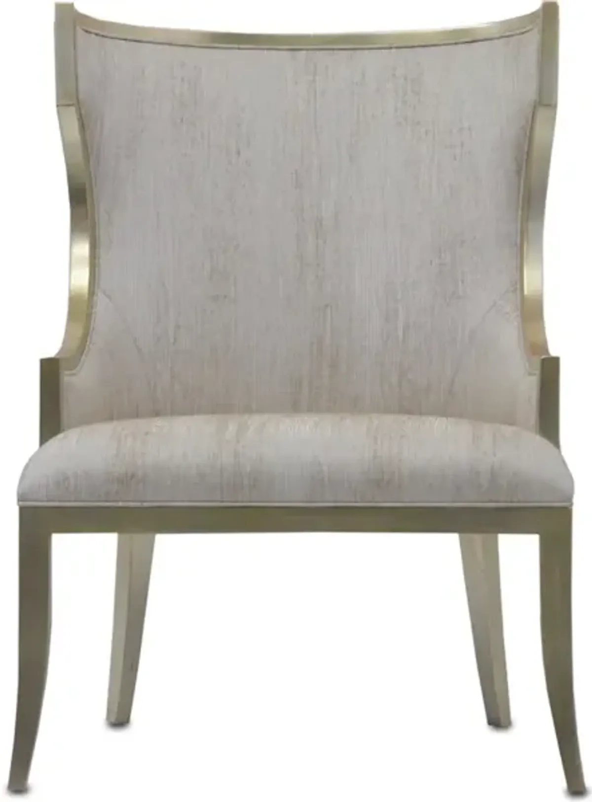 Garson Silver Armchair, Fresh Files Linen