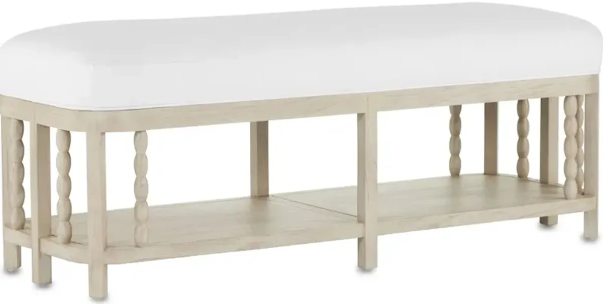 Norene Gray Bench, Muslin