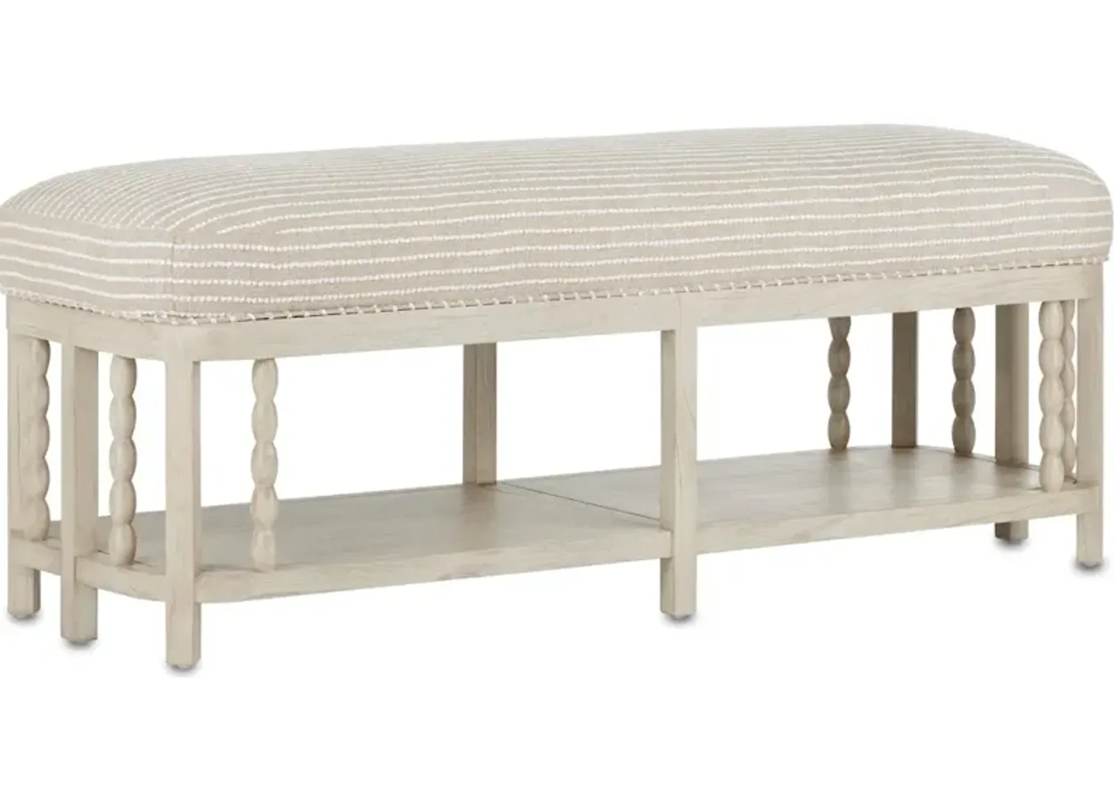 Norene Gray Bench, Demetria Parchment