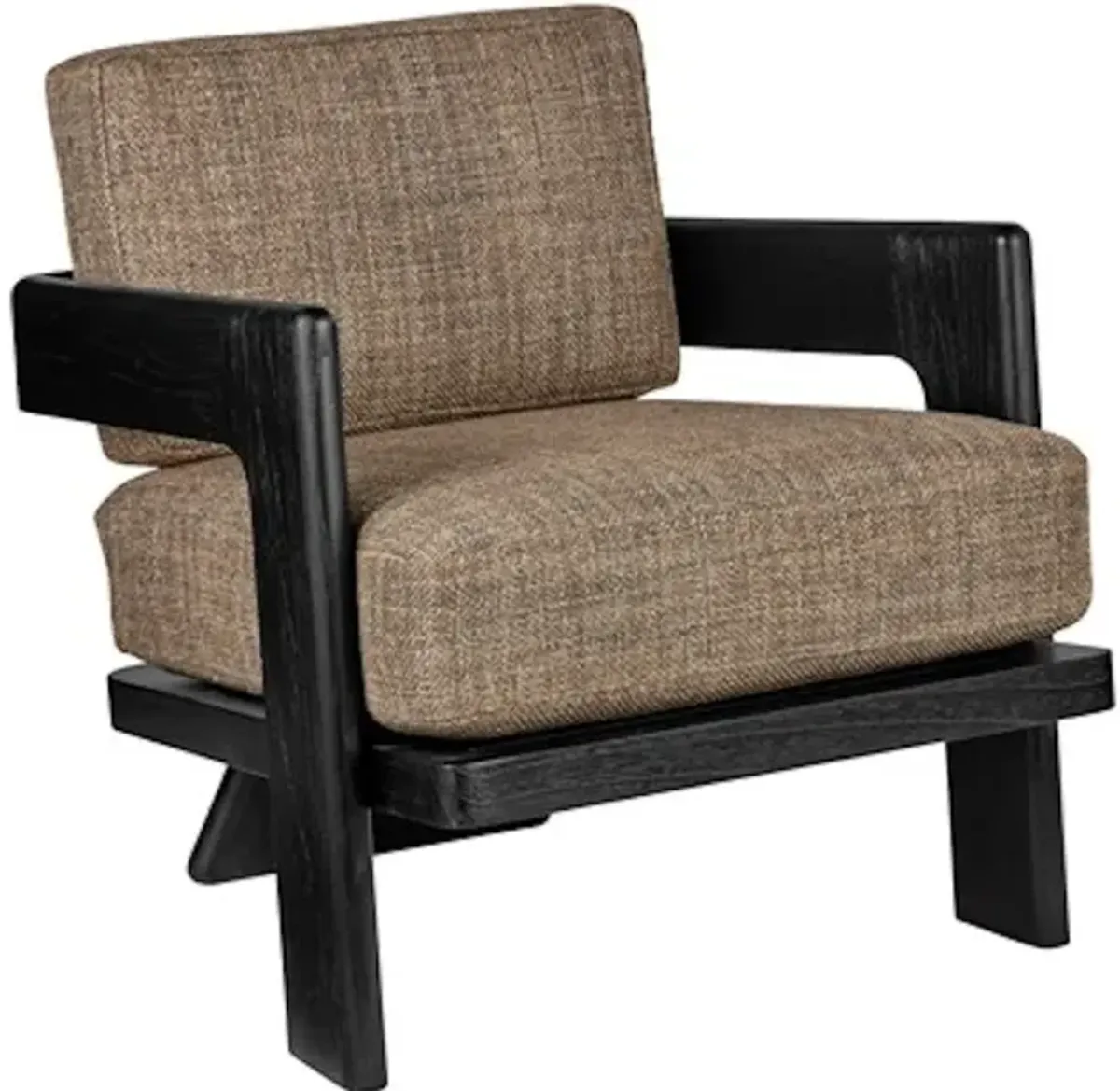 Theo Lounge Chair, Rig Otter