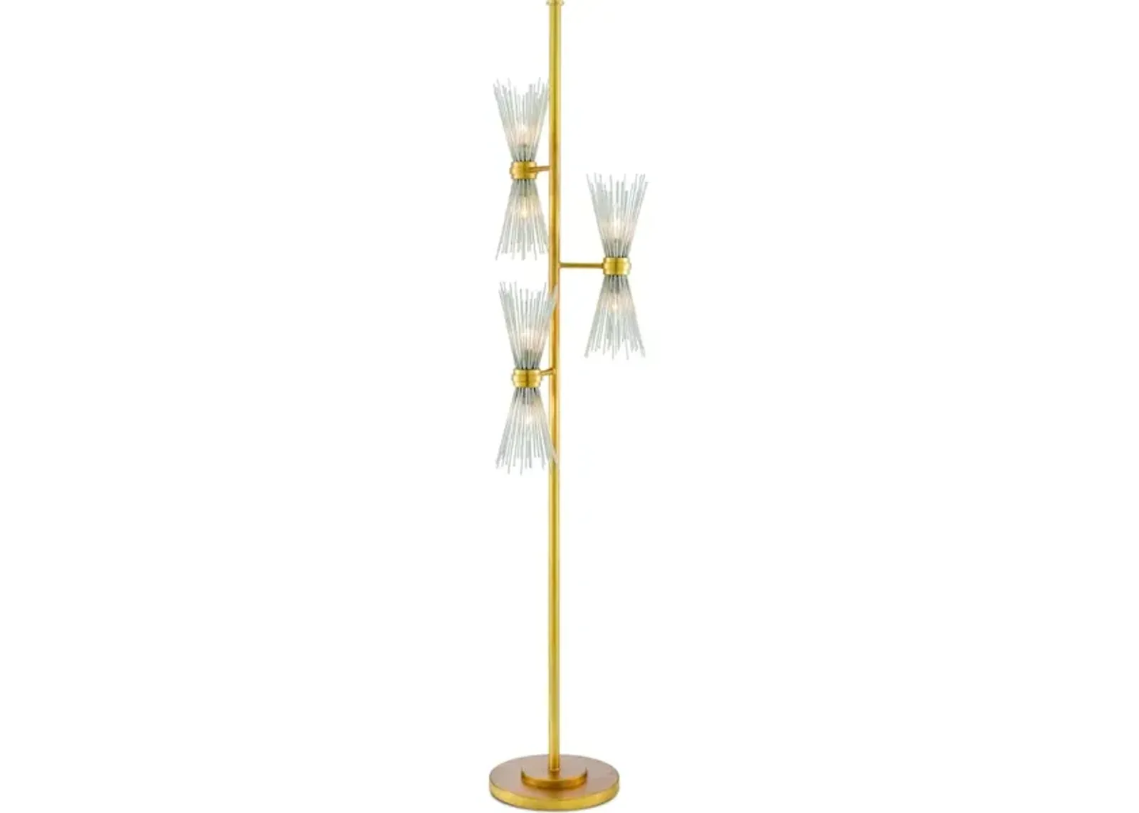 Novatude Gold Floor Lamp