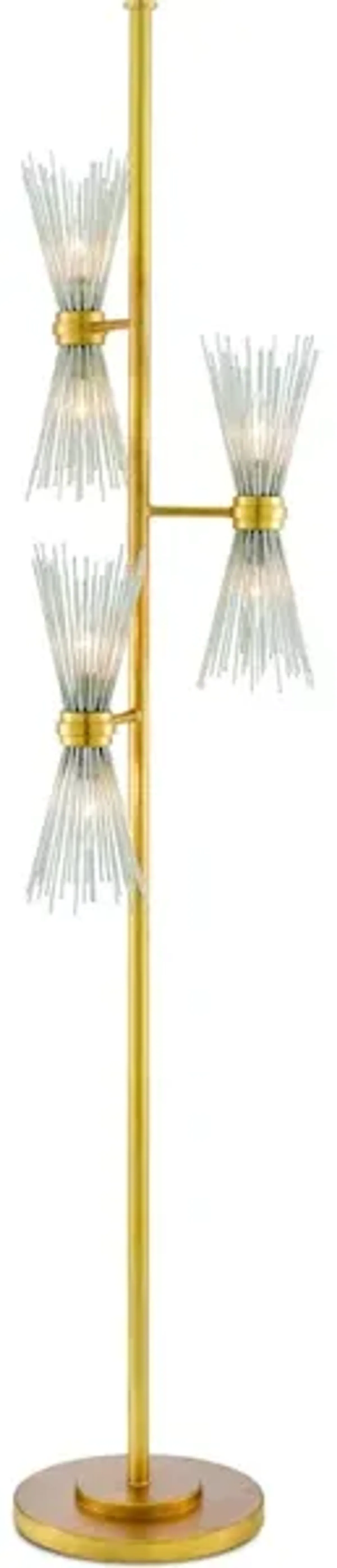 Novatude Gold Floor Lamp