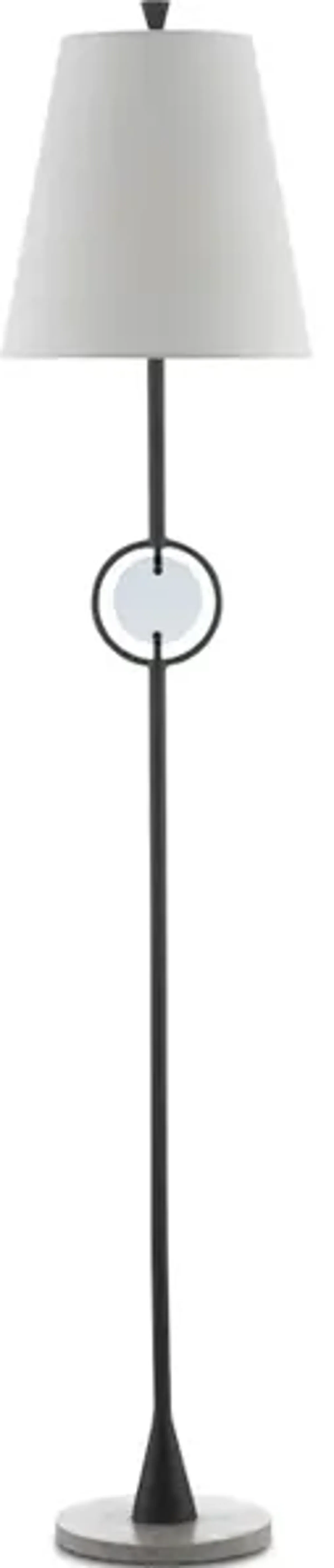 Privateer Black Floor Lamp