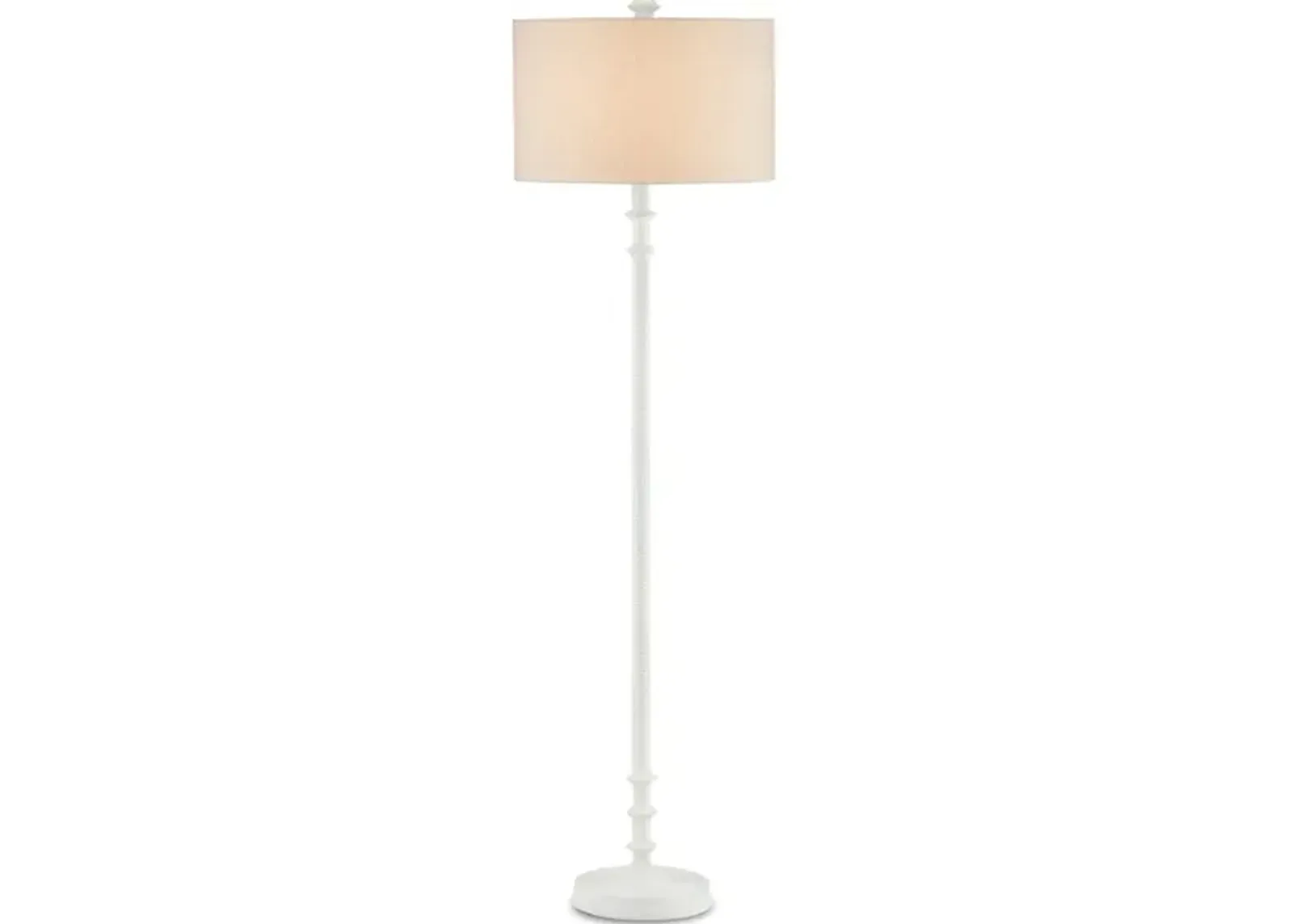 Gallo White Floor Lamp