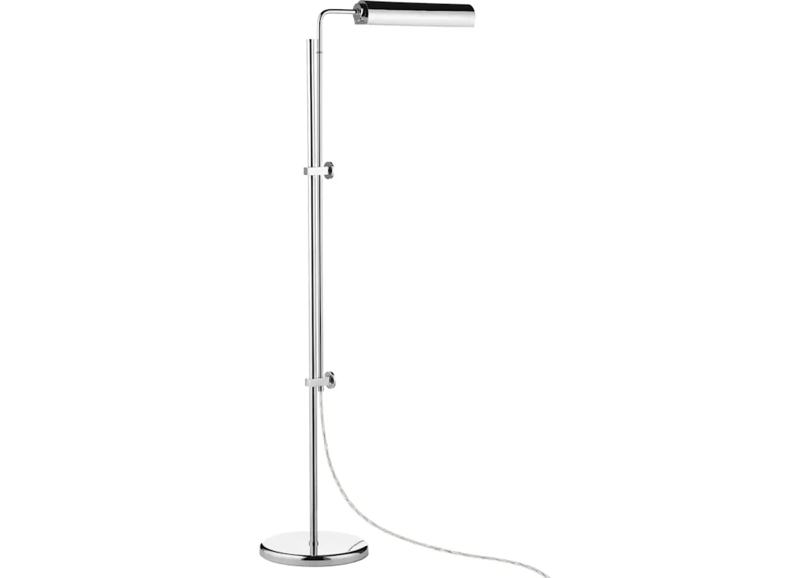 Satire Nickel Floor Lamp