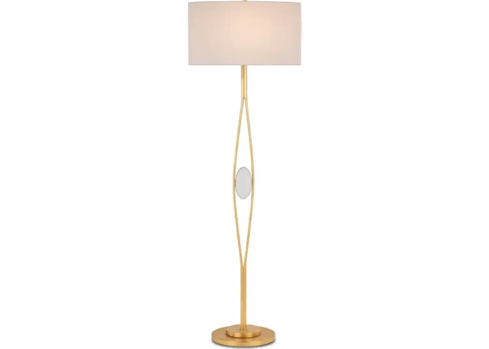 Marlene Gold Floor Lamp