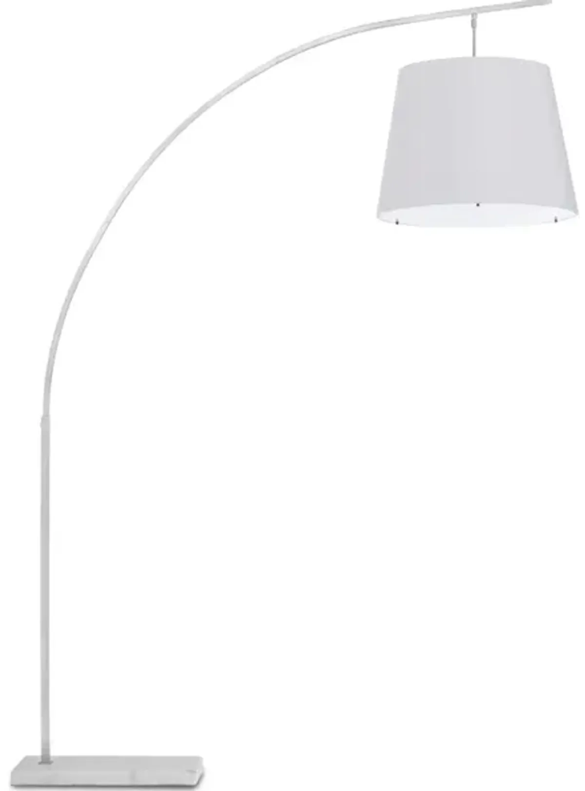 Cloister Large Nickel Floor Lamp