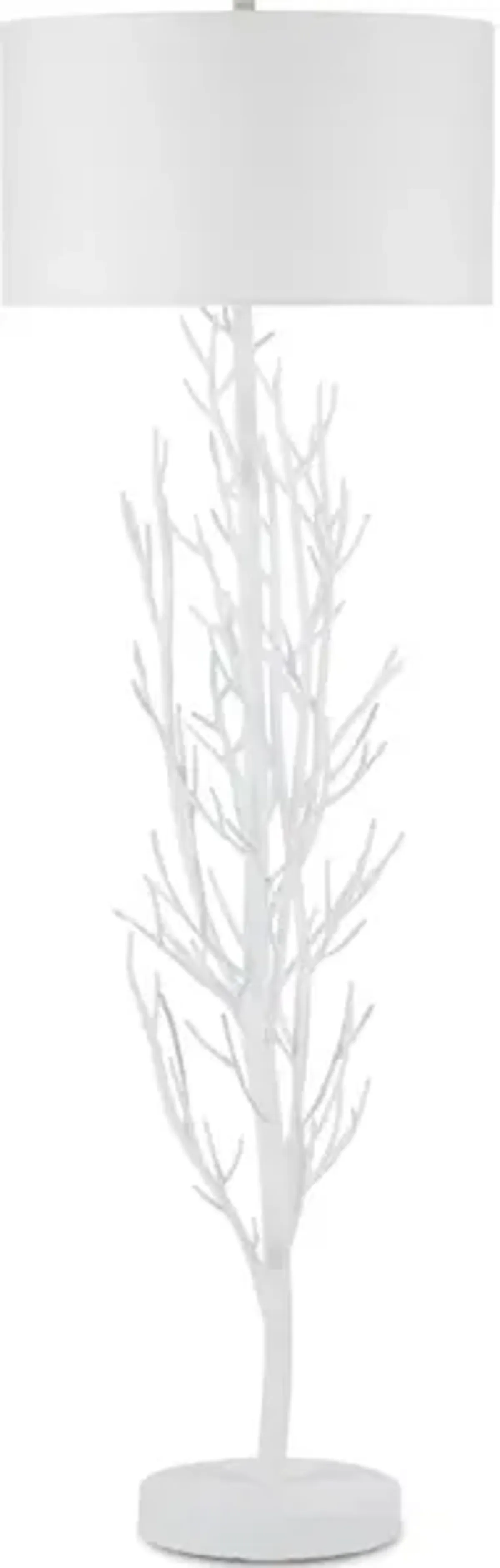 Twig White Floor Lamp