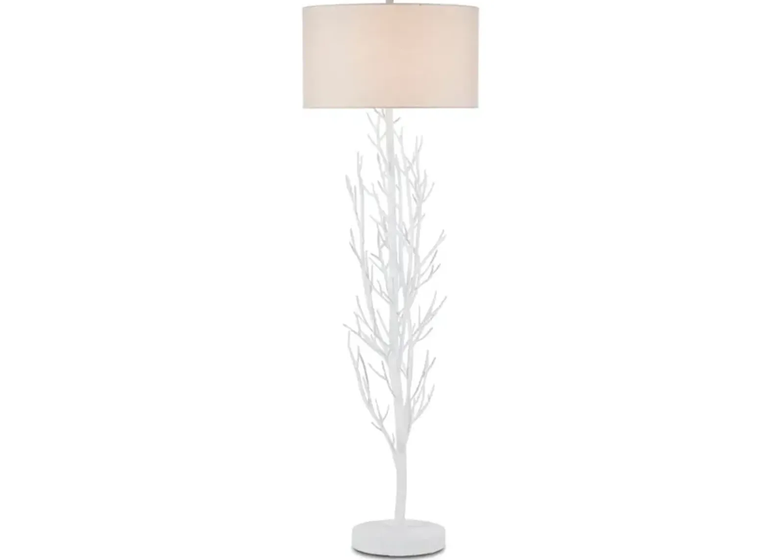 Twig White Floor Lamp