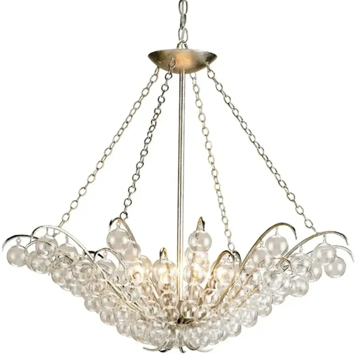 Quantum Silver Chandelier