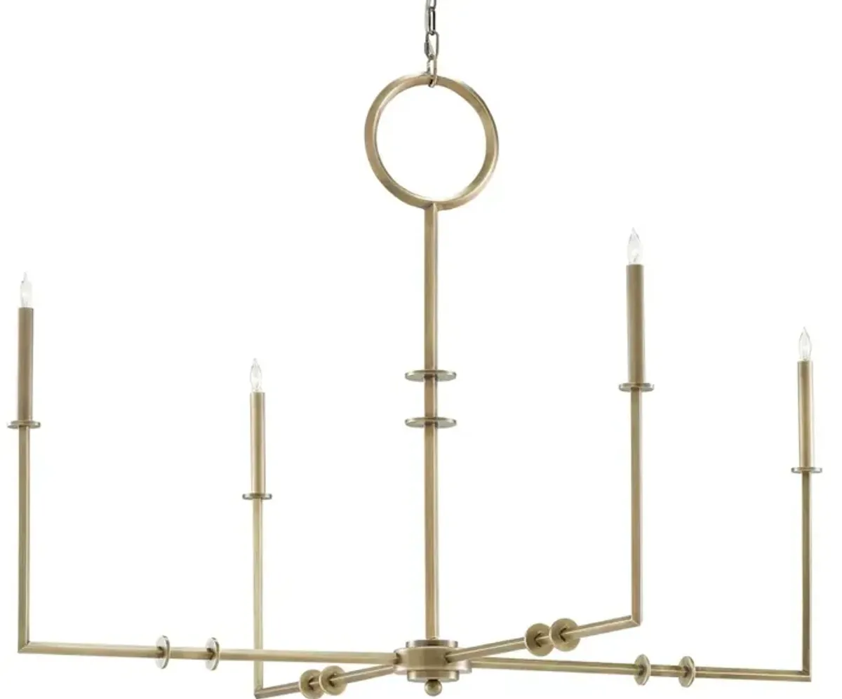 Rogue Brass Chandelier