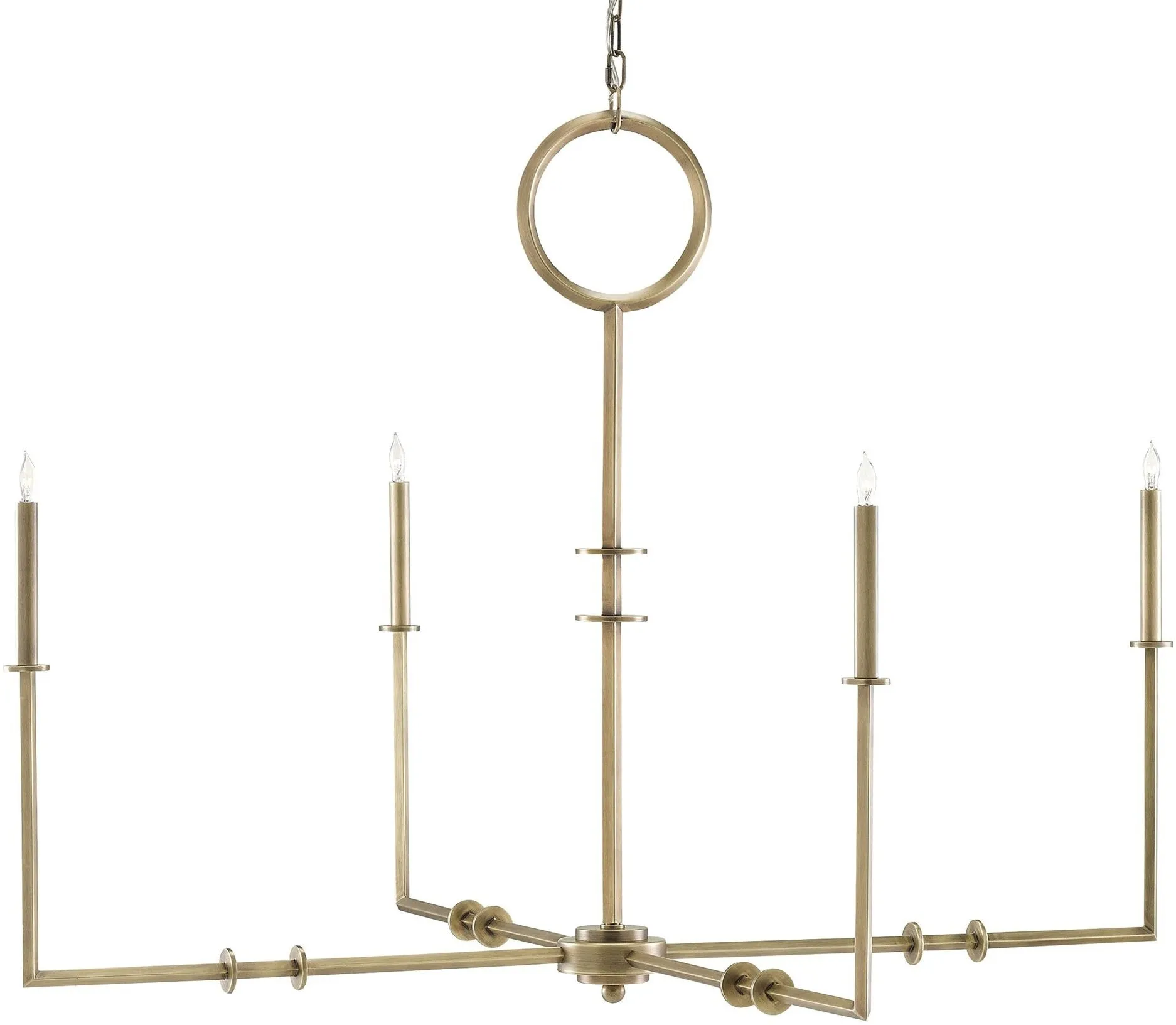 Rogue Brass Chandelier