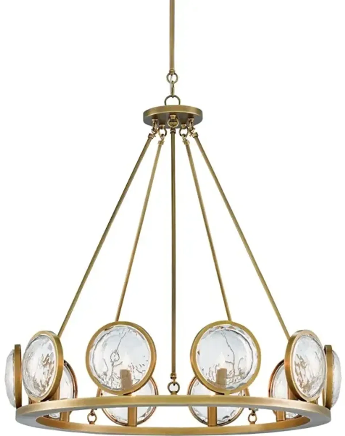 MarjieScope Brass Chandelier