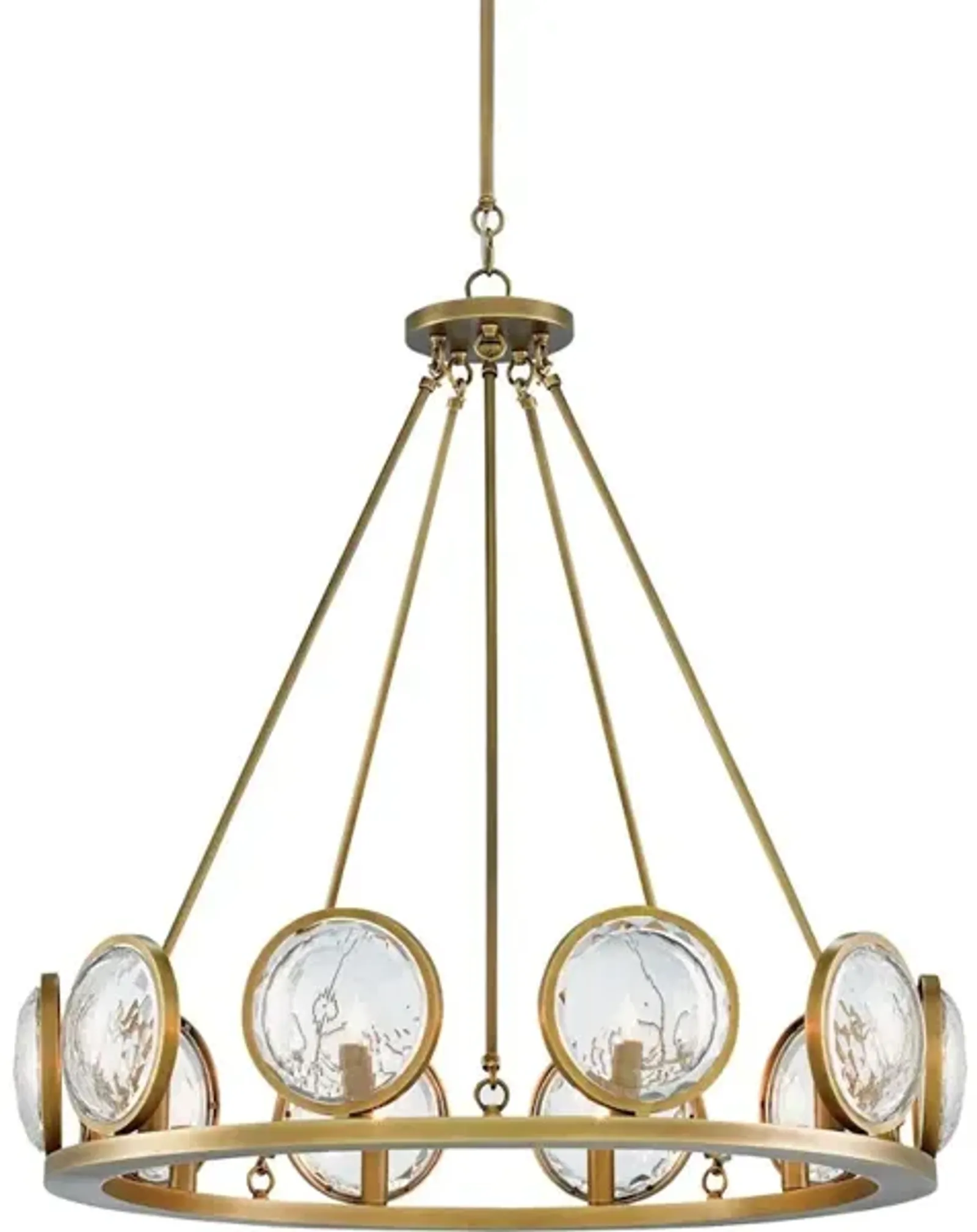 MarjieScope Brass Chandelier