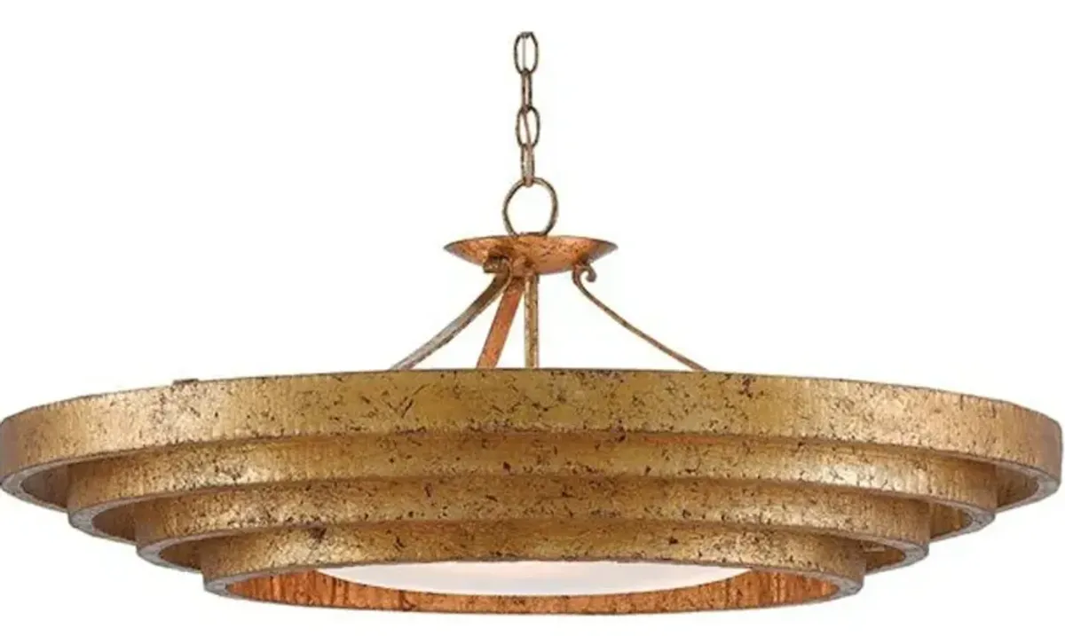 Belle Gold Chandelier