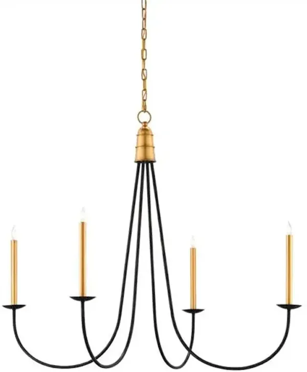 Ogden Black Chandelier