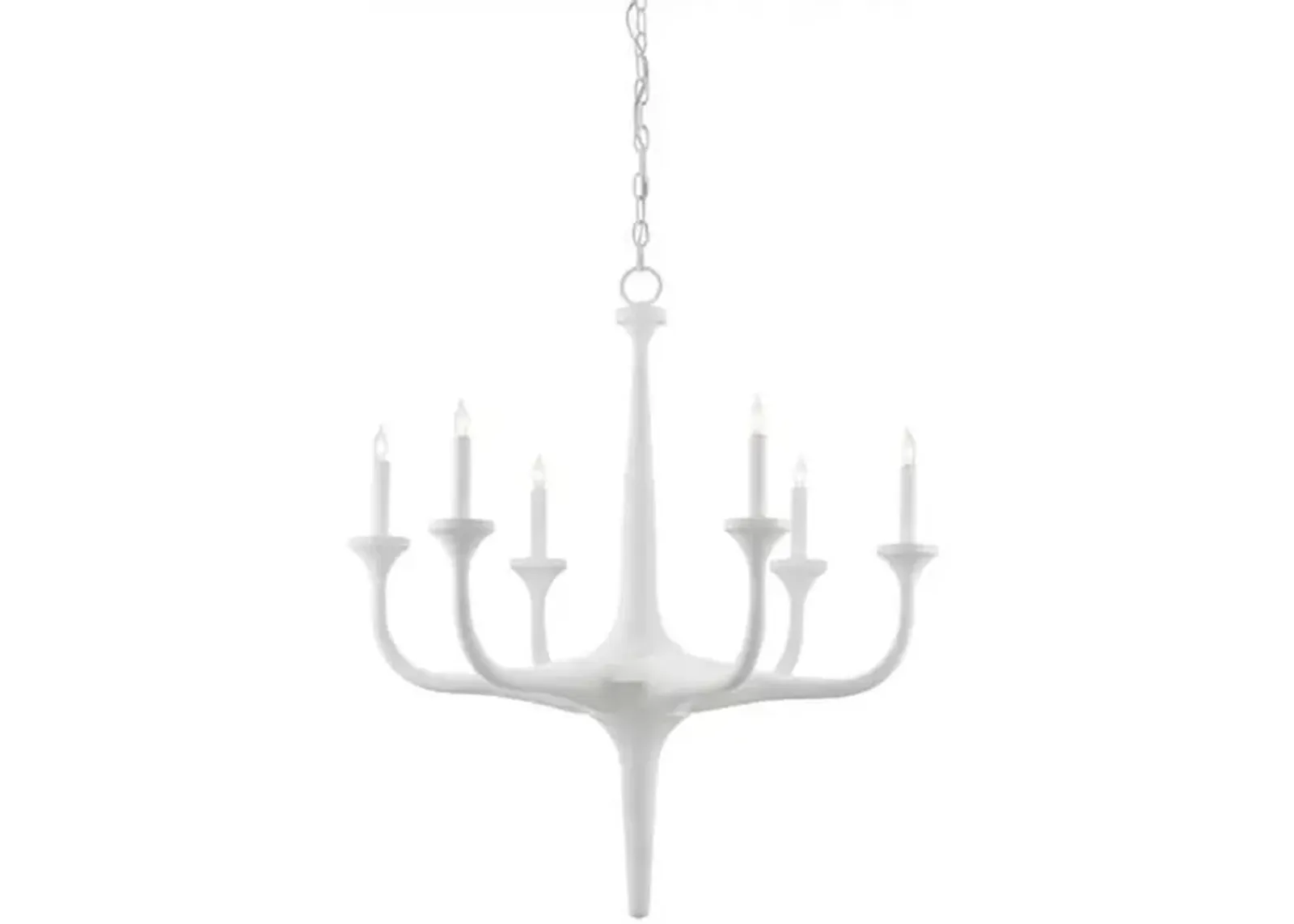 Albion White Chandelier