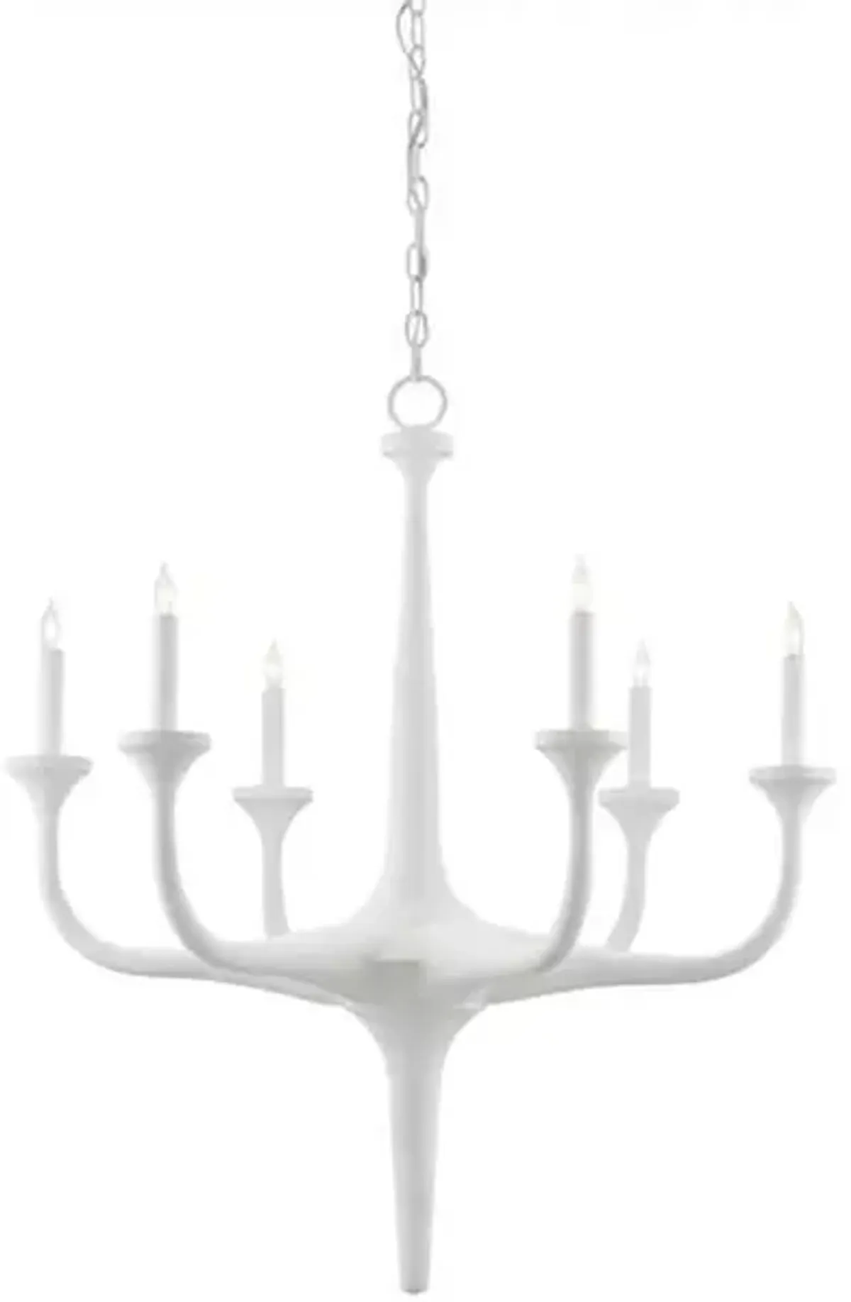 Albion White Chandelier