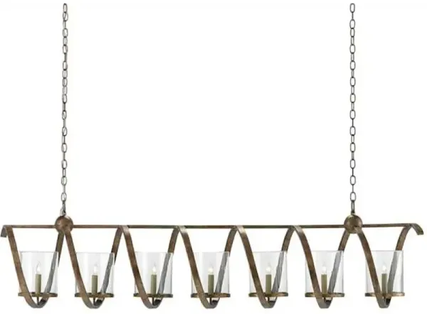 Maximus Grande Bronze Chandelier