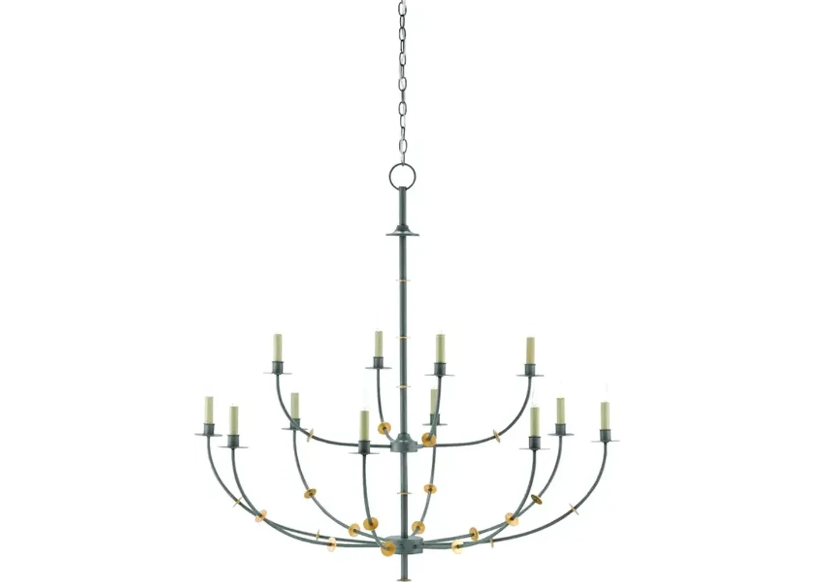 Balladier Gray Chandelier