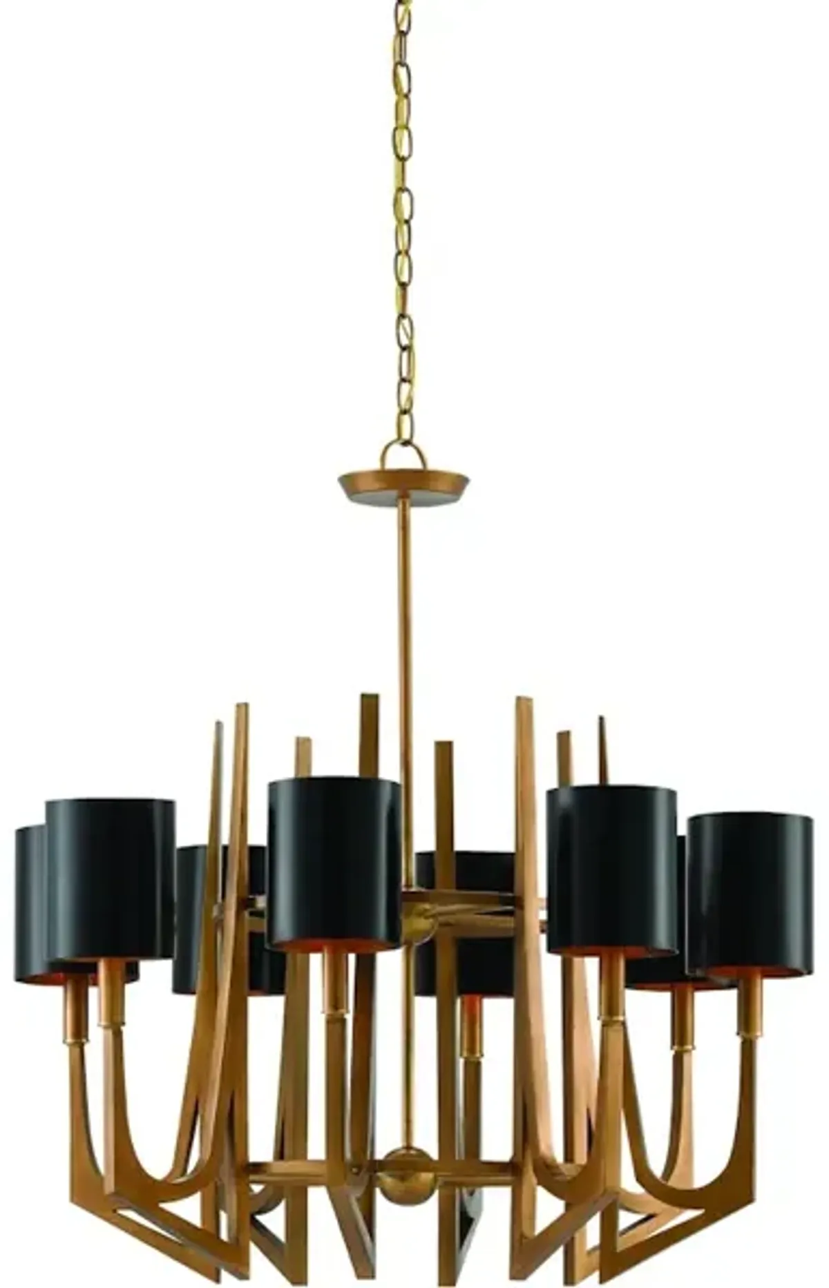 Umberto Brass Chandelier