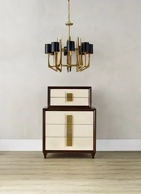 Umberto Brass Chandelier