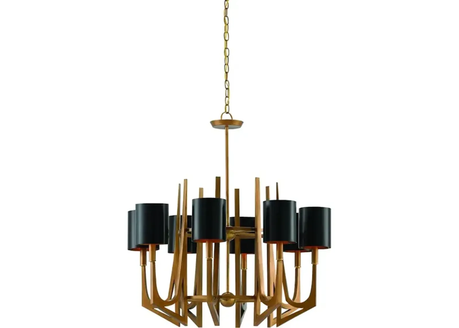 Umberto Brass Chandelier