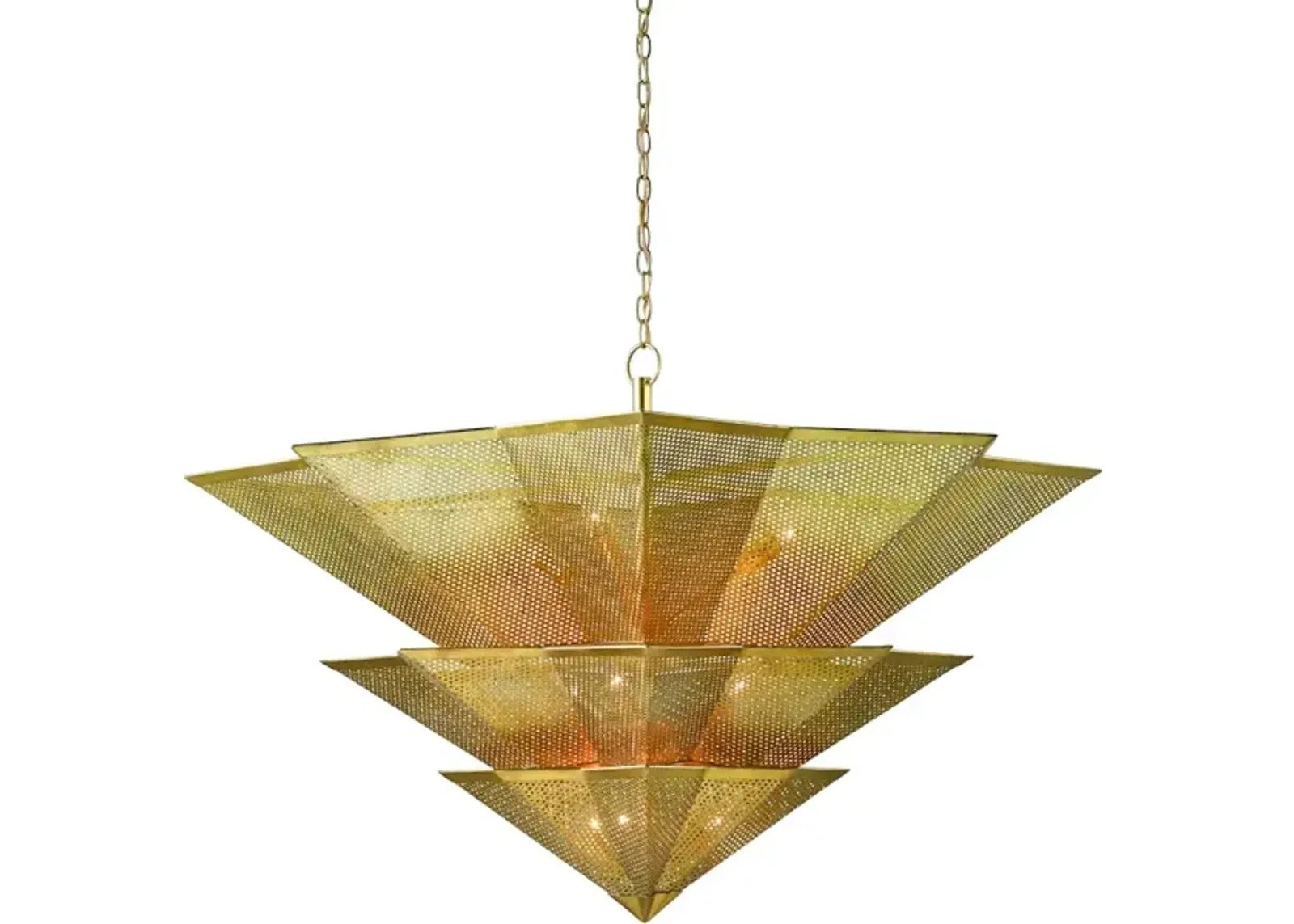 Hanway Gold Chandelier