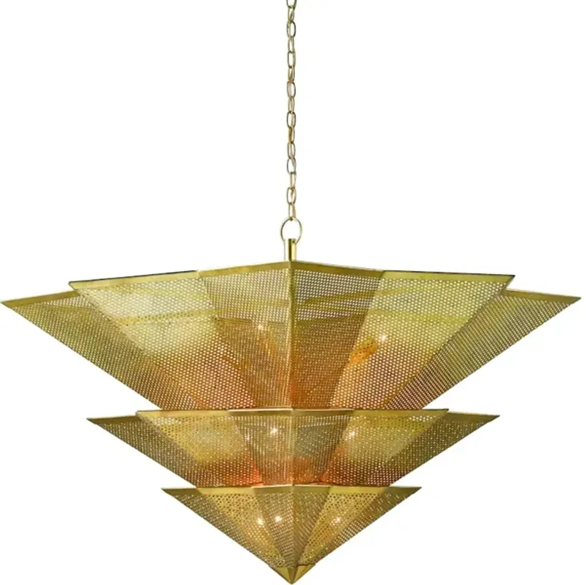 Hanway Gold Chandelier