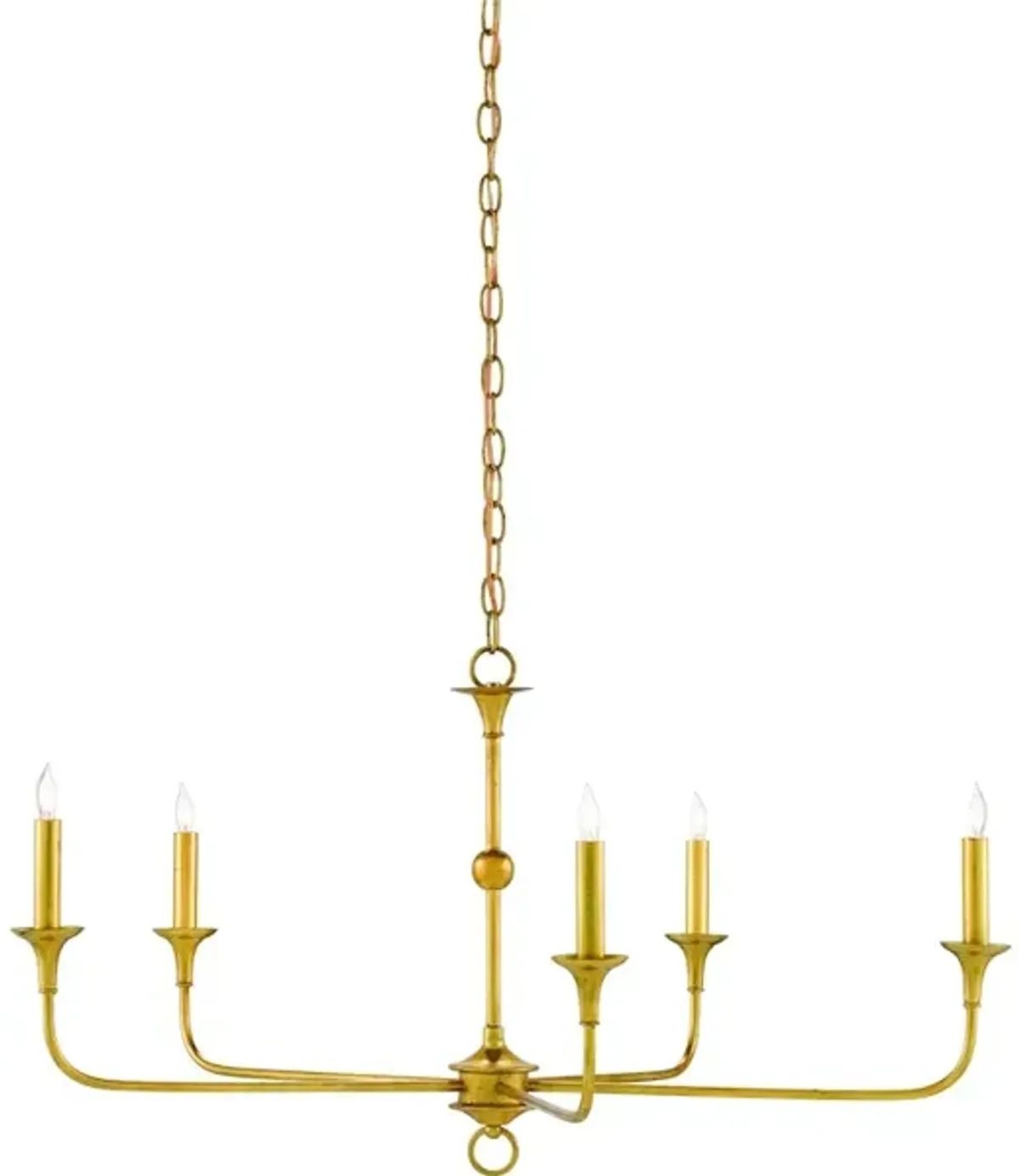 Nottaway Small Gold Chandelier