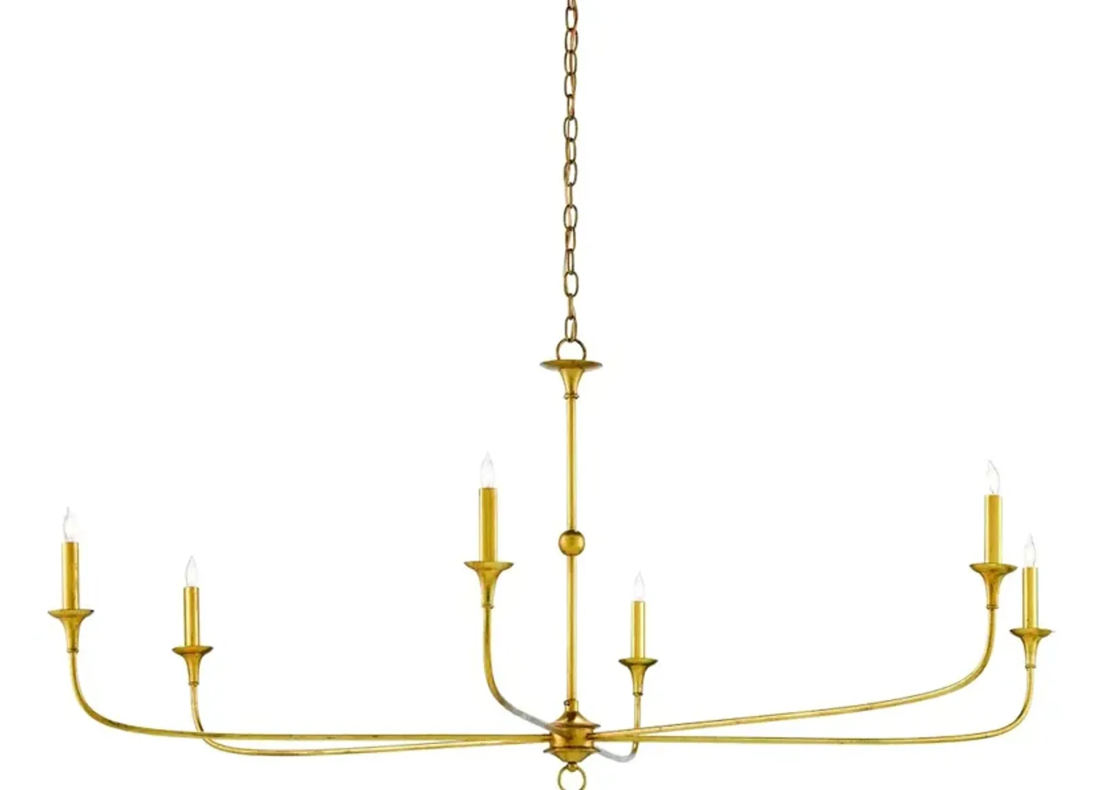 Nottaway Large Gold Chandelier