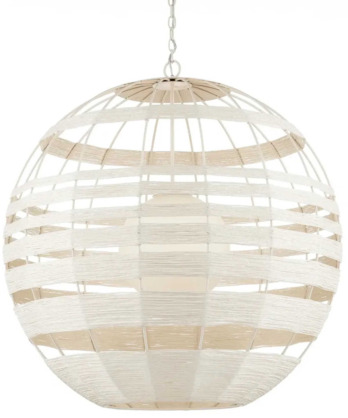 Lapsley White Orb Chandelier