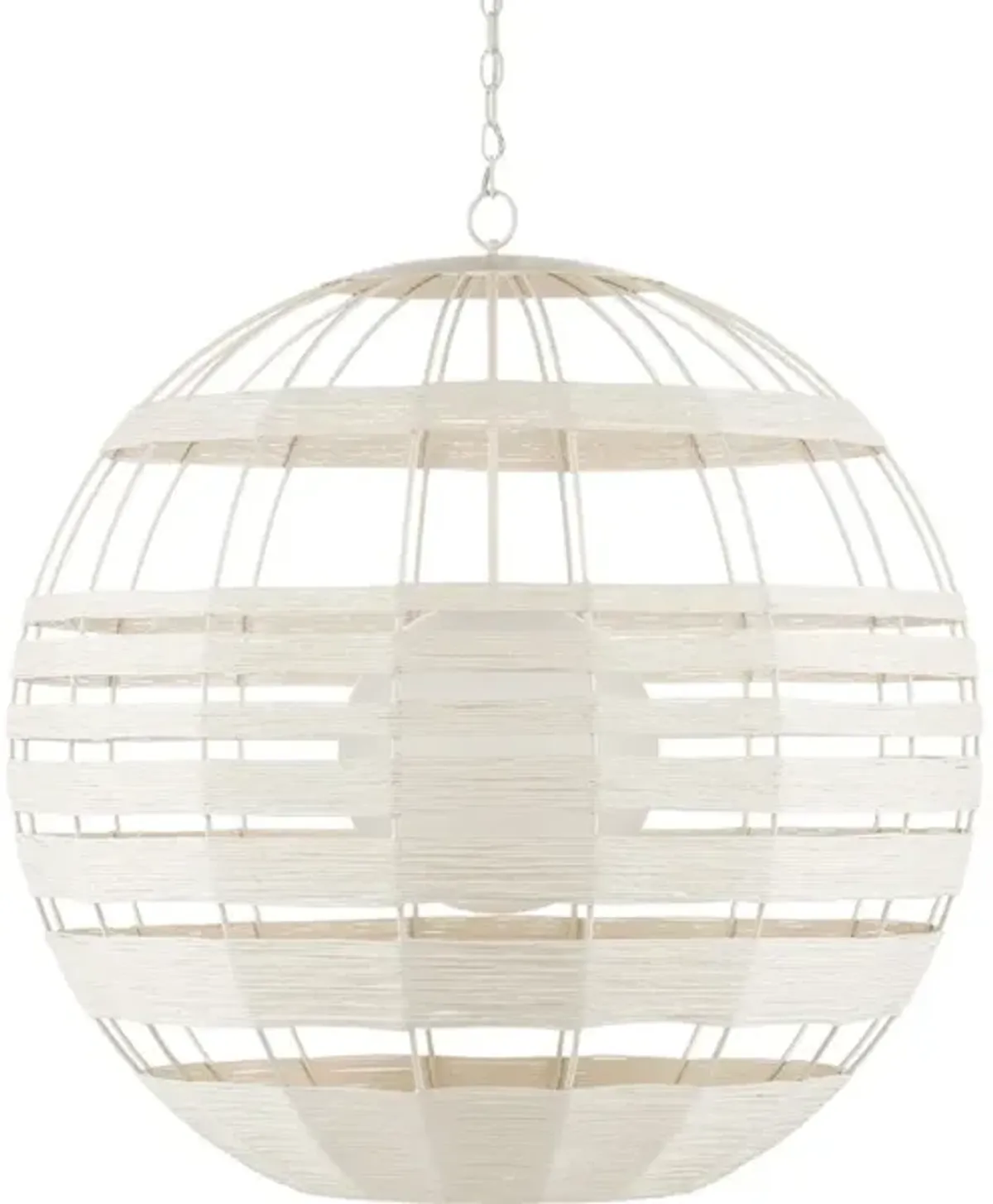 Lapsley White Orb Chandelier