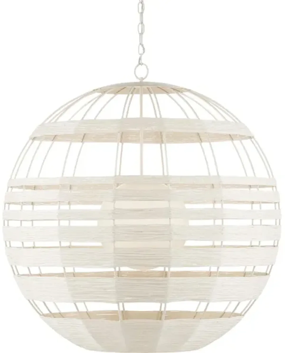 Lapsley White Orb Chandelier