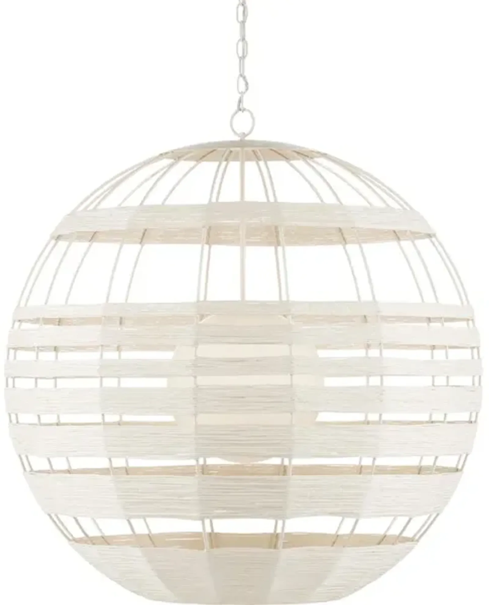 Lapsley White Orb Chandelier