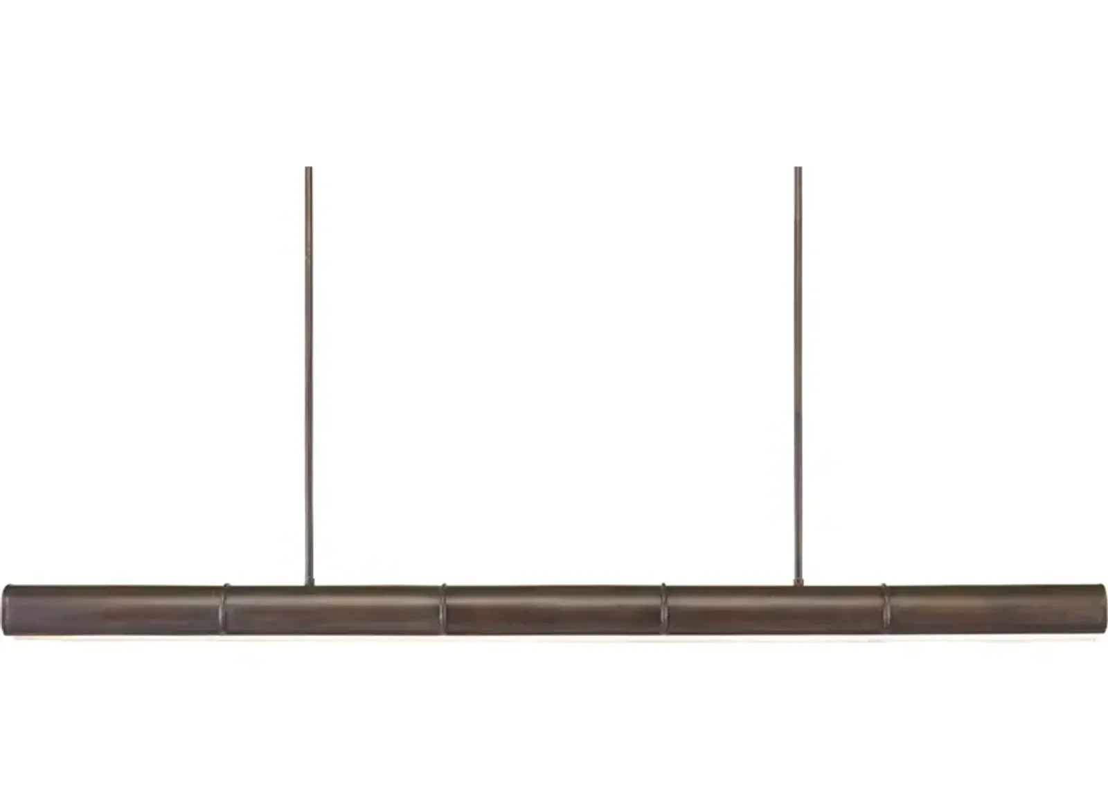 Lyon Large Bronze Linear Chandelier