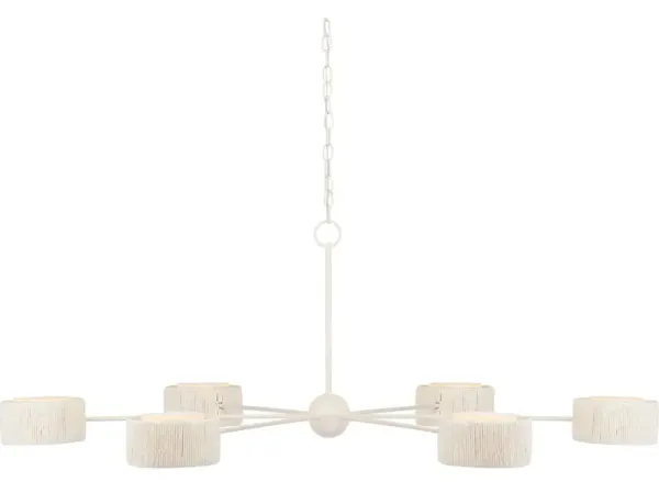 Monreale White Chandelier