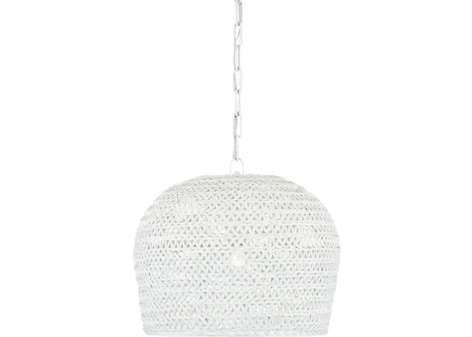 Piero White Pendant