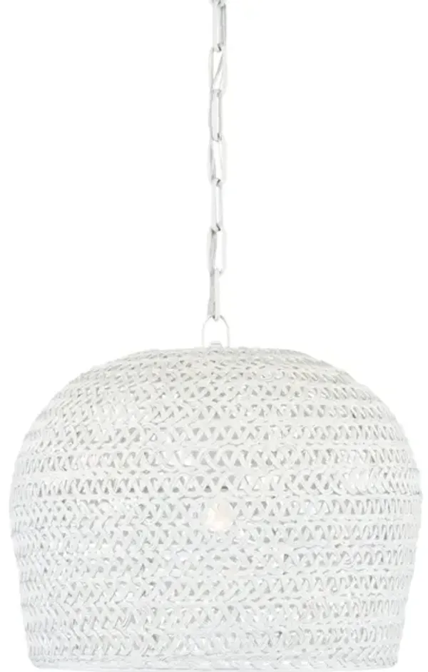 Piero White Pendant